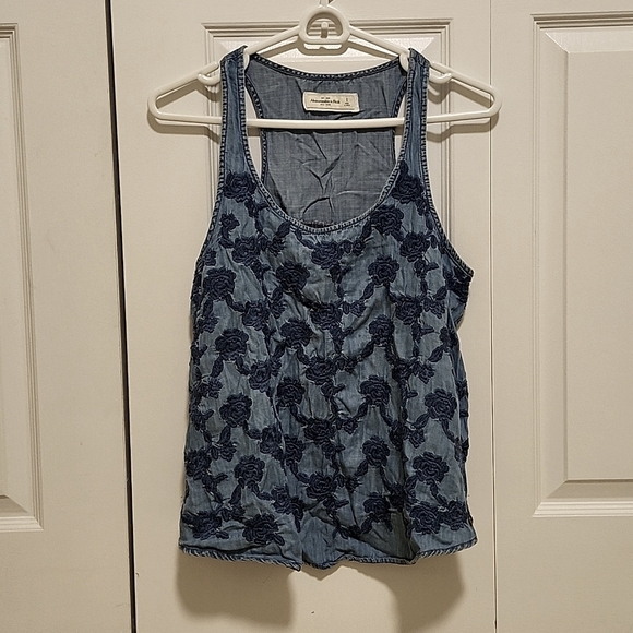 Abercrombie & Fitch Denim Tank Top - Picture 1 of 2